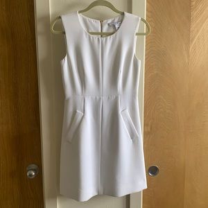 Diane von Fursteberg sleeveless white dress